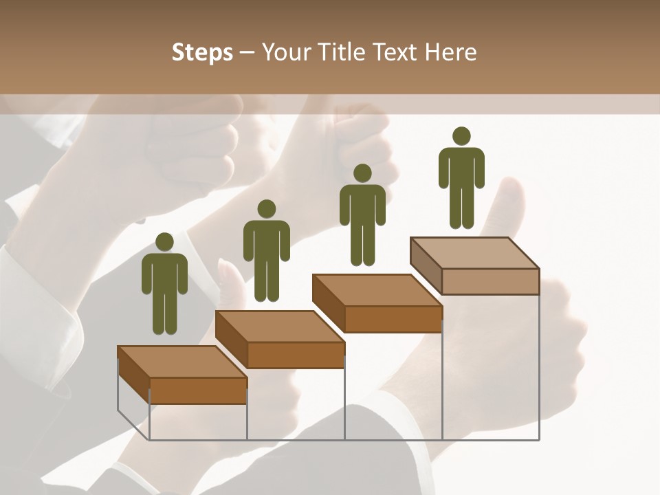 Showing Occupation Leadership PowerPoint Template