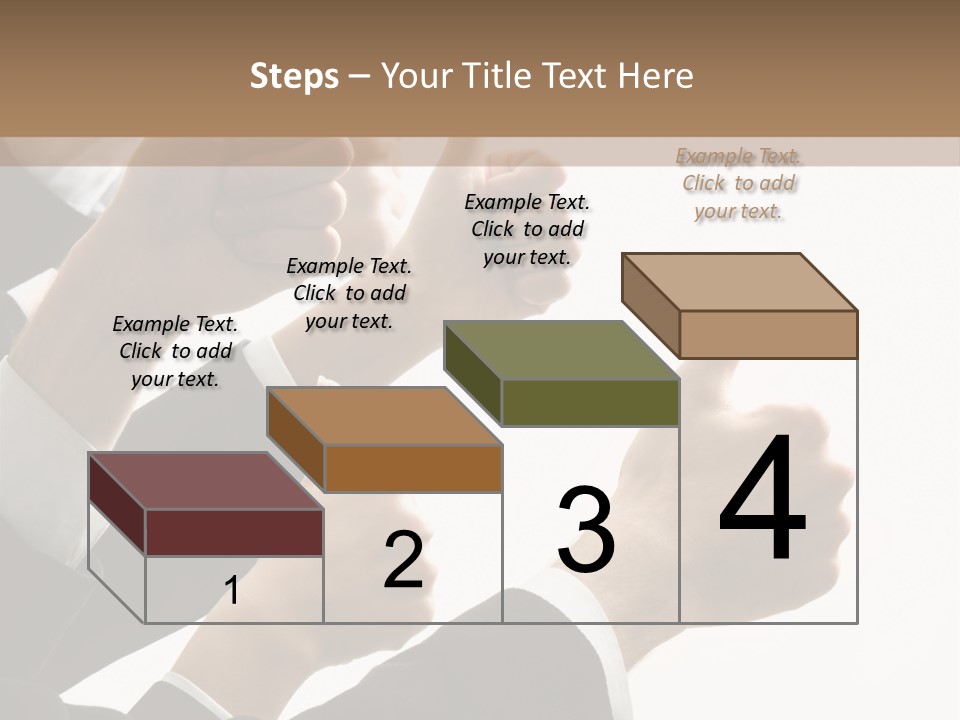 Showing Occupation Leadership PowerPoint Template