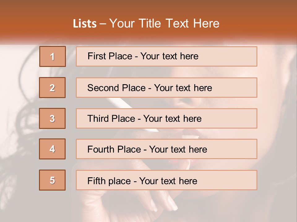 Seductive Long Care PowerPoint Template
