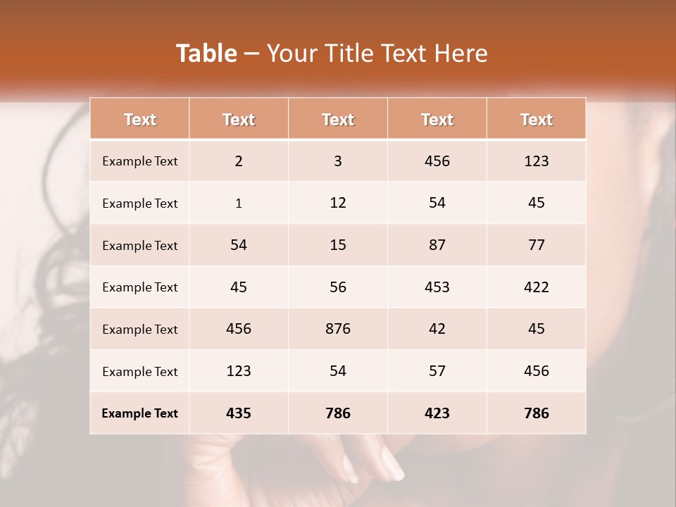 Seductive Long Care PowerPoint Template