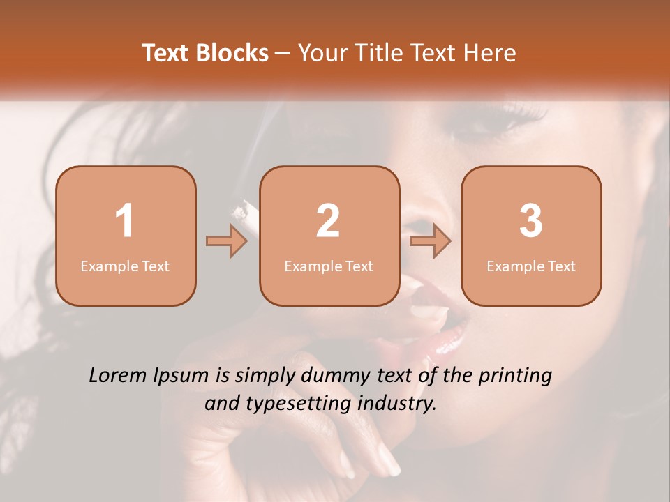 Seductive Long Care PowerPoint Template