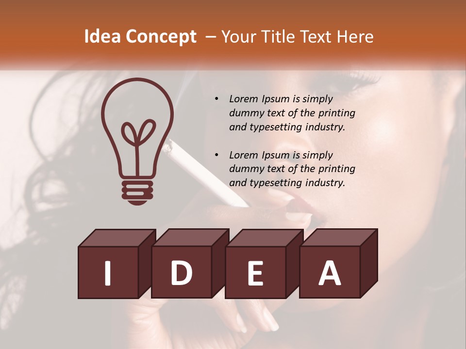 Seductive Long Care PowerPoint Template