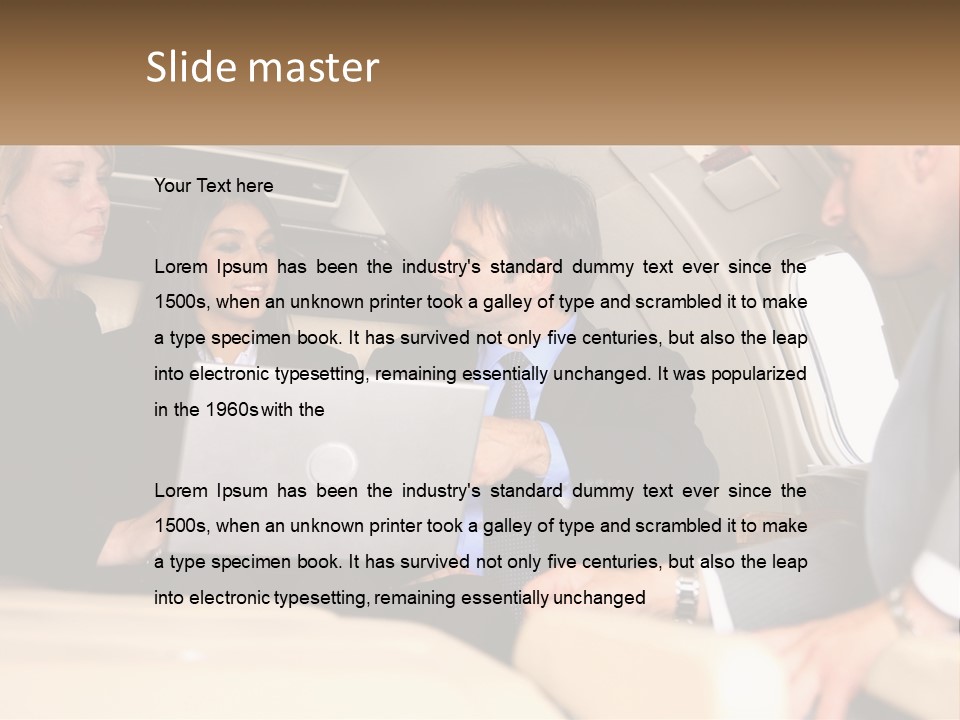 Professional Job Private PowerPoint Template