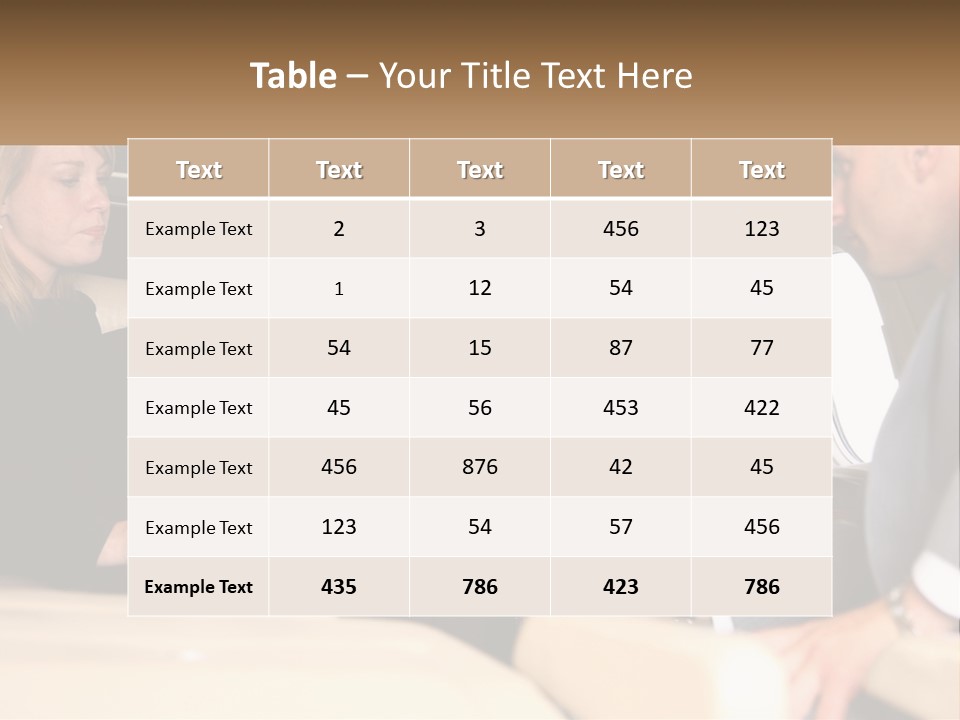Professional Job Private PowerPoint Template