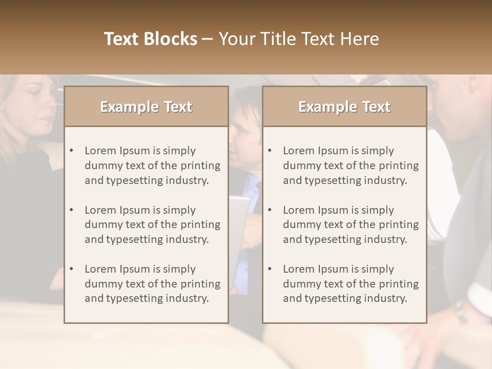 Professional Job Private PowerPoint Template