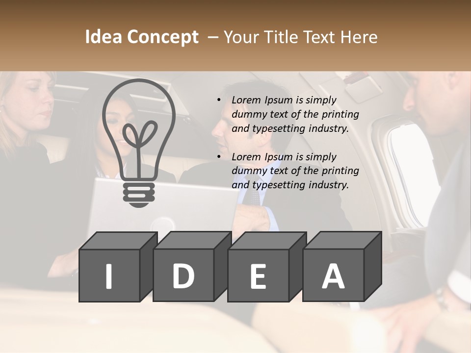 Professional Job Private PowerPoint Template