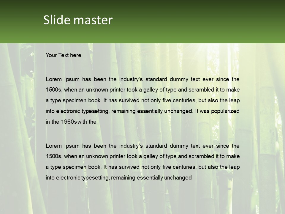 Shui Shoot Serene PowerPoint Template