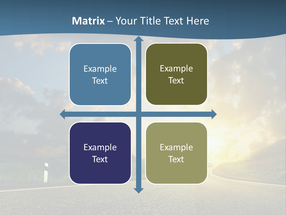 Way Field Escape PowerPoint Template