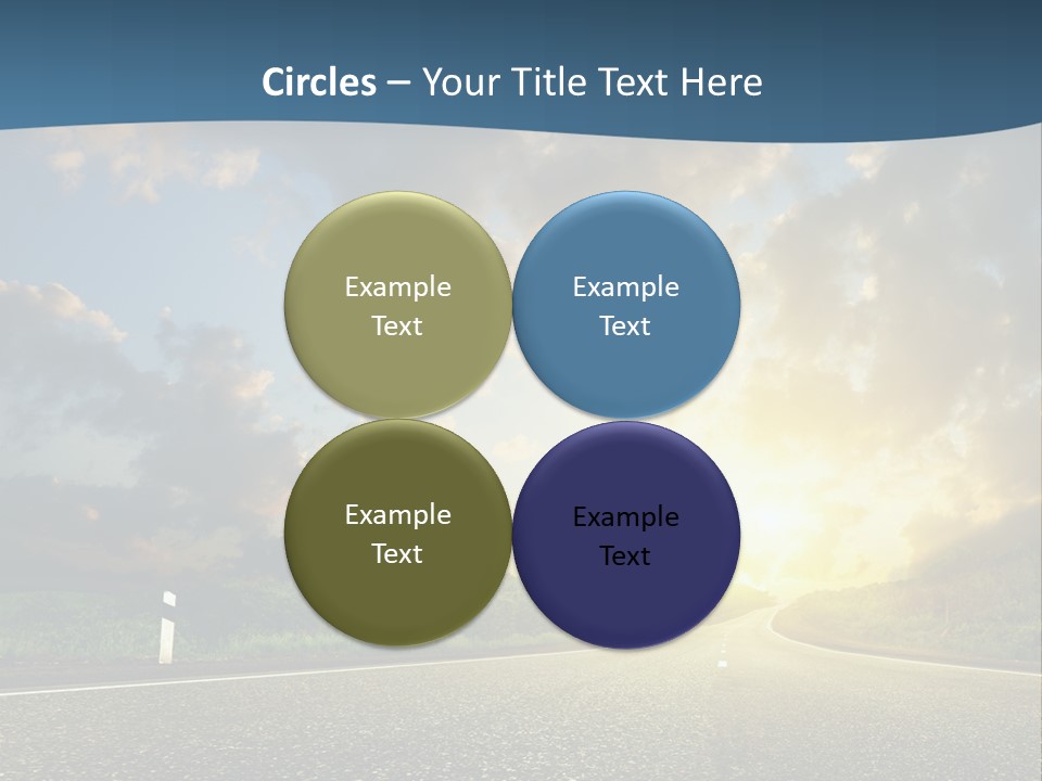 Way Field Escape PowerPoint Template
