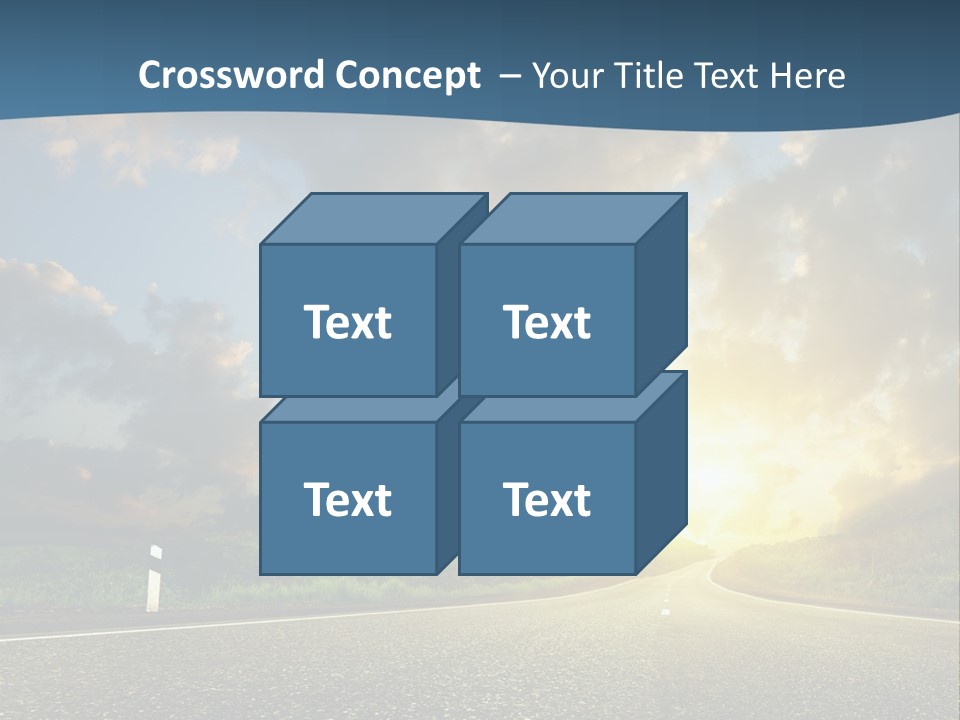 Way Field Escape PowerPoint Template