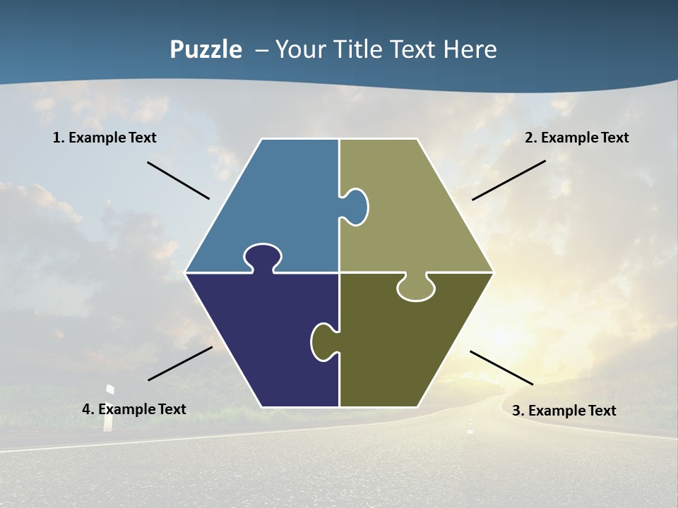 Way Field Escape PowerPoint Template