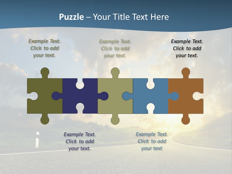 Way Field Escape PowerPoint Template