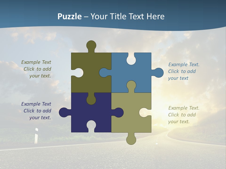 Way Field Escape PowerPoint Template