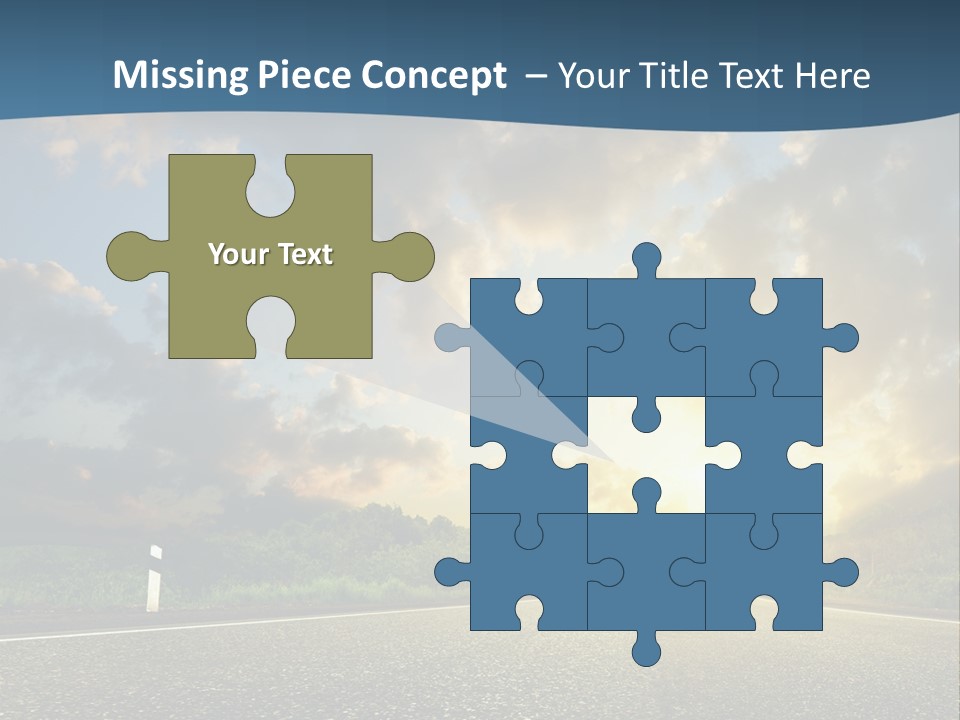 Way Field Escape PowerPoint Template