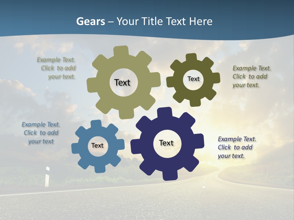 Way Field Escape PowerPoint Template