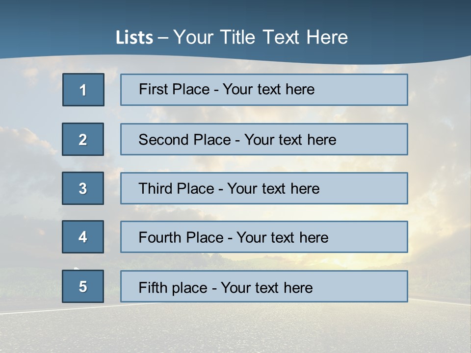 Way Field Escape PowerPoint Template