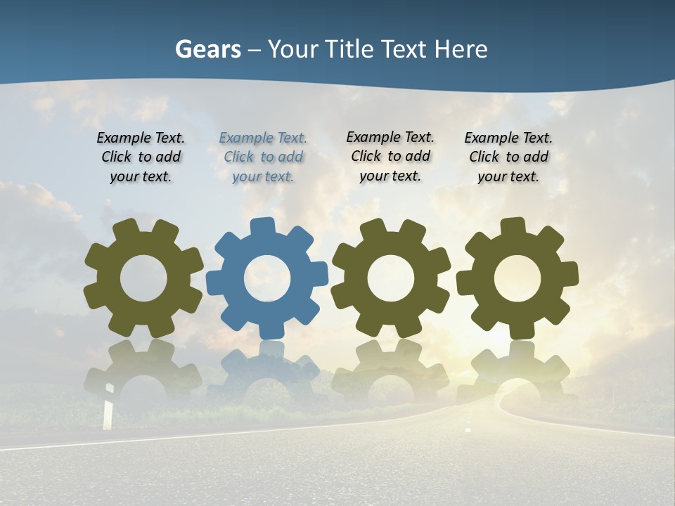 Way Field Escape PowerPoint Template