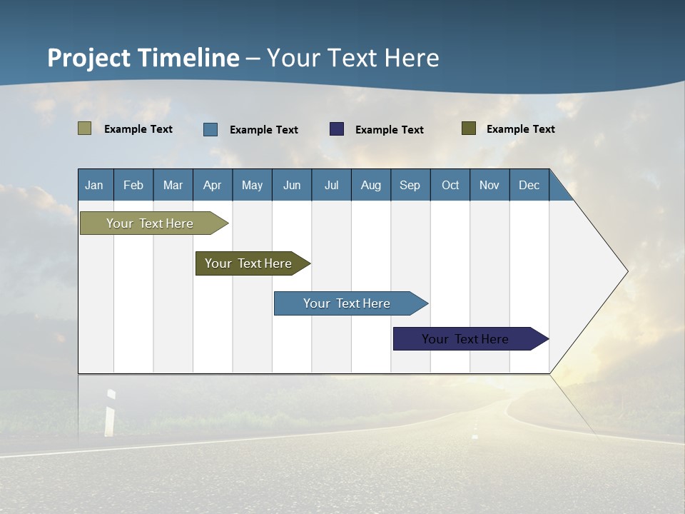 Way Field Escape PowerPoint Template