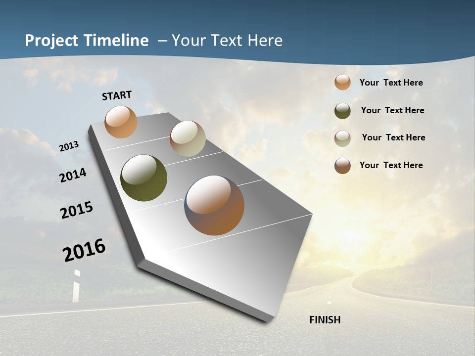 Way Field Escape PowerPoint Template