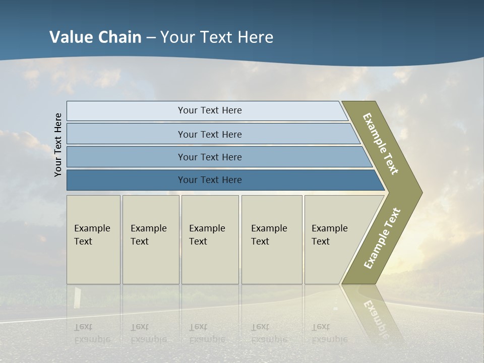 Way Field Escape PowerPoint Template