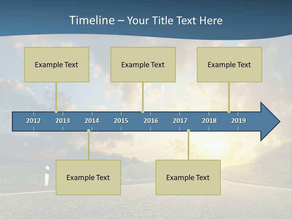 Way Field Escape PowerPoint Template