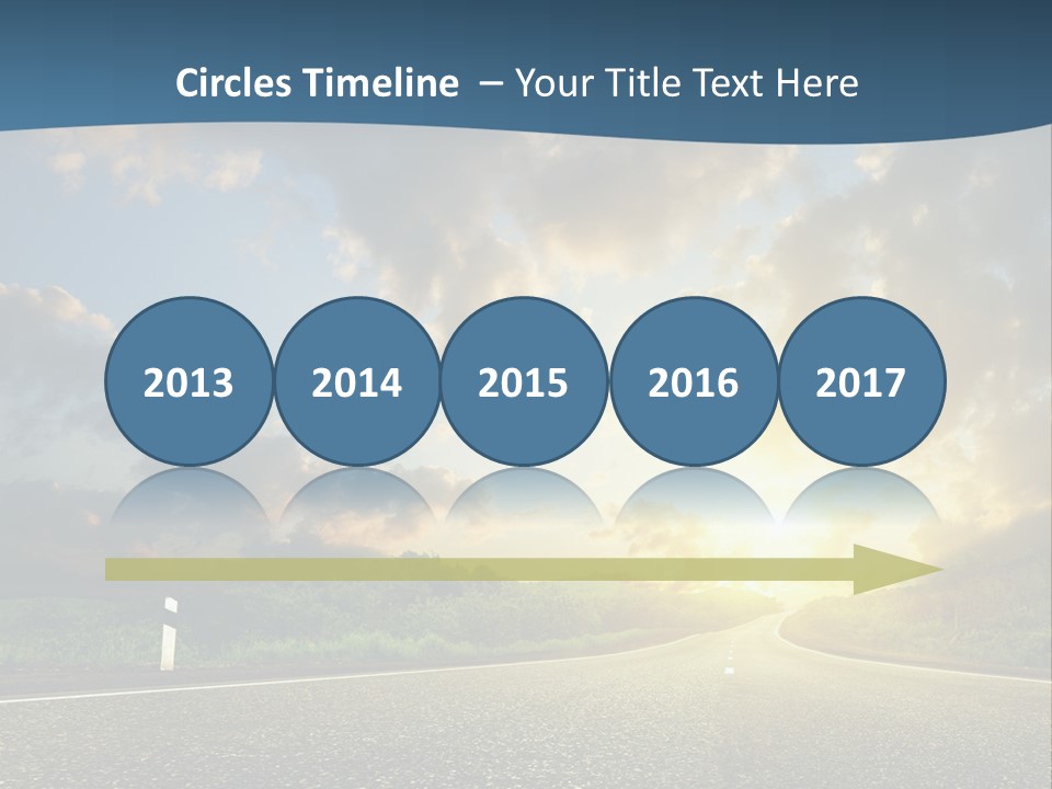 Way Field Escape PowerPoint Template