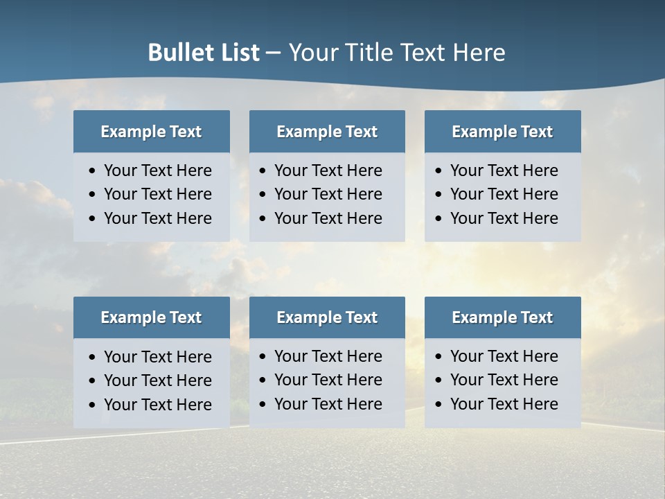 Way Field Escape PowerPoint Template
