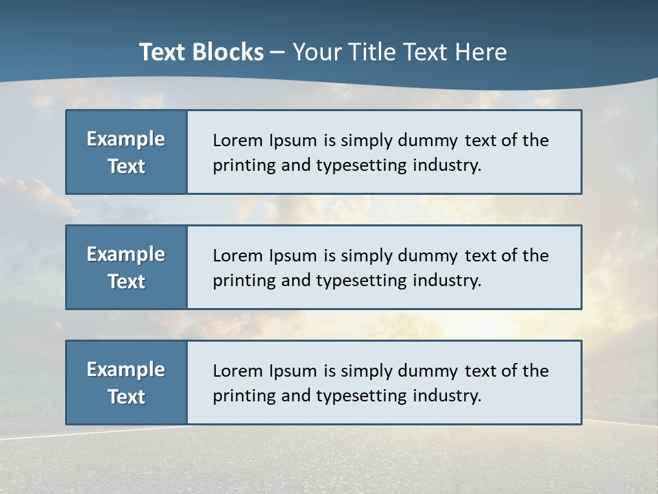 Way Field Escape PowerPoint Template