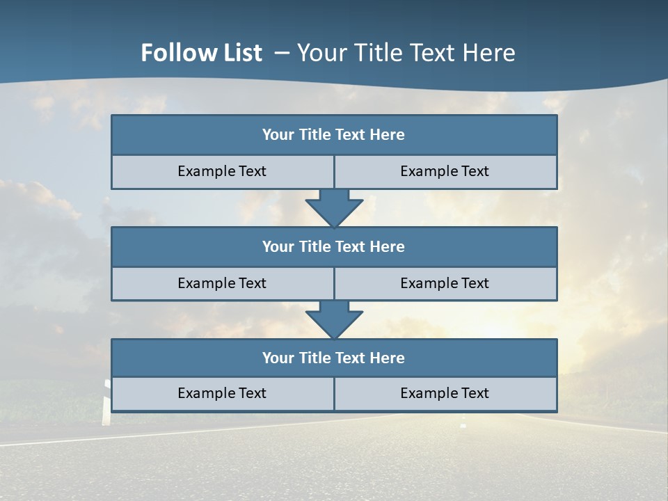 Way Field Escape PowerPoint Template
