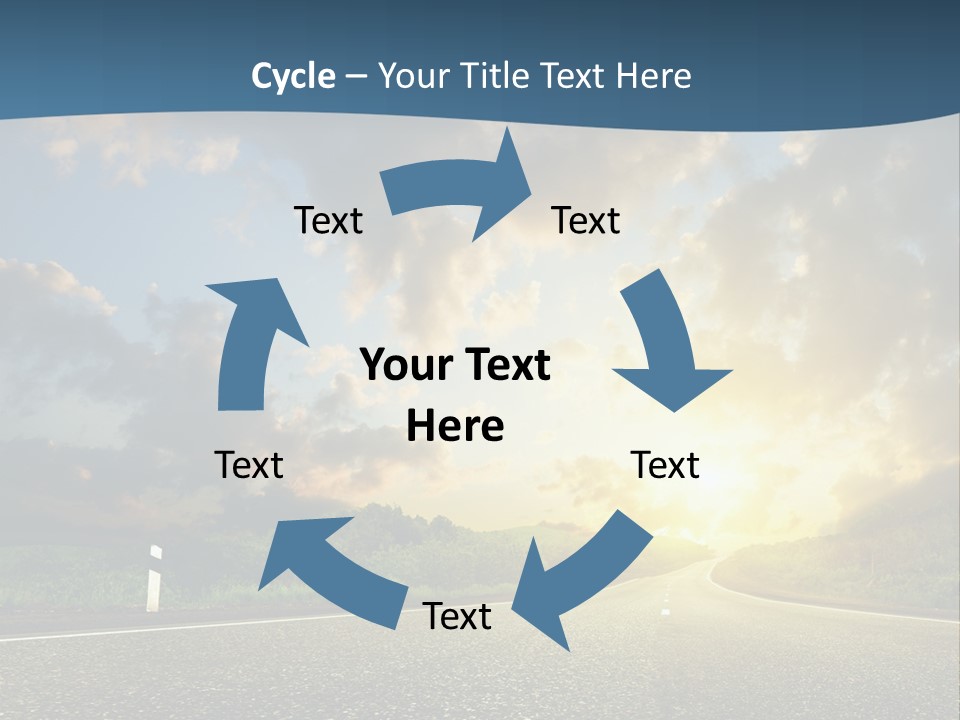 Way Field Escape PowerPoint Template