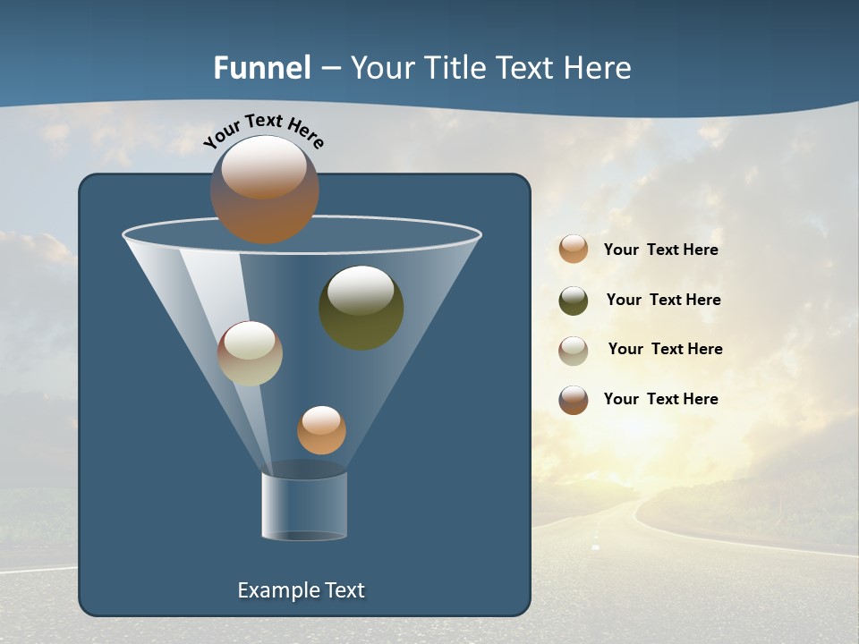 Way Field Escape PowerPoint Template
