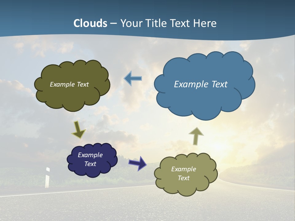 Way Field Escape PowerPoint Template