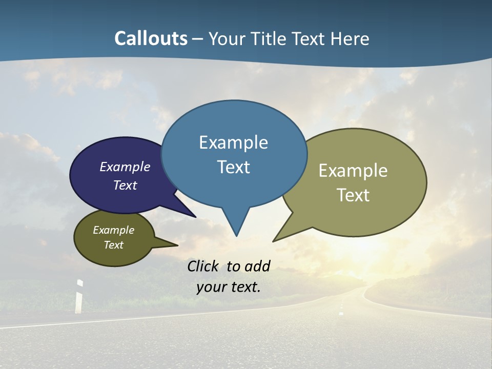 Way Field Escape PowerPoint Template