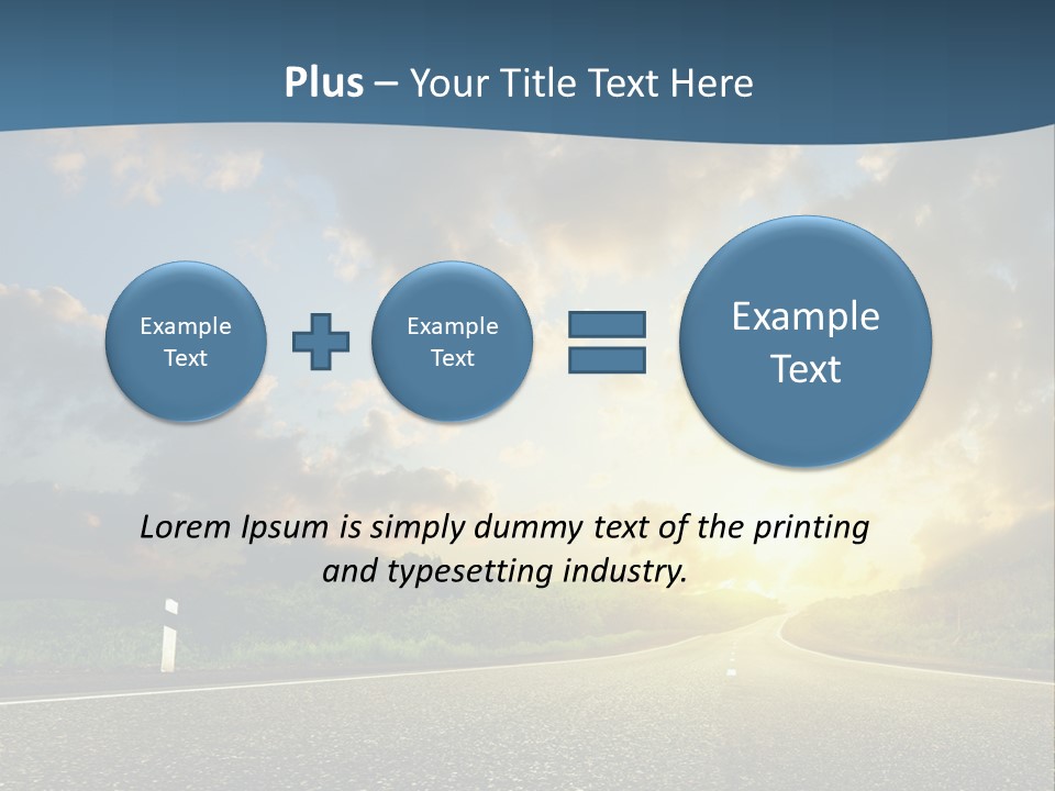 Way Field Escape PowerPoint Template