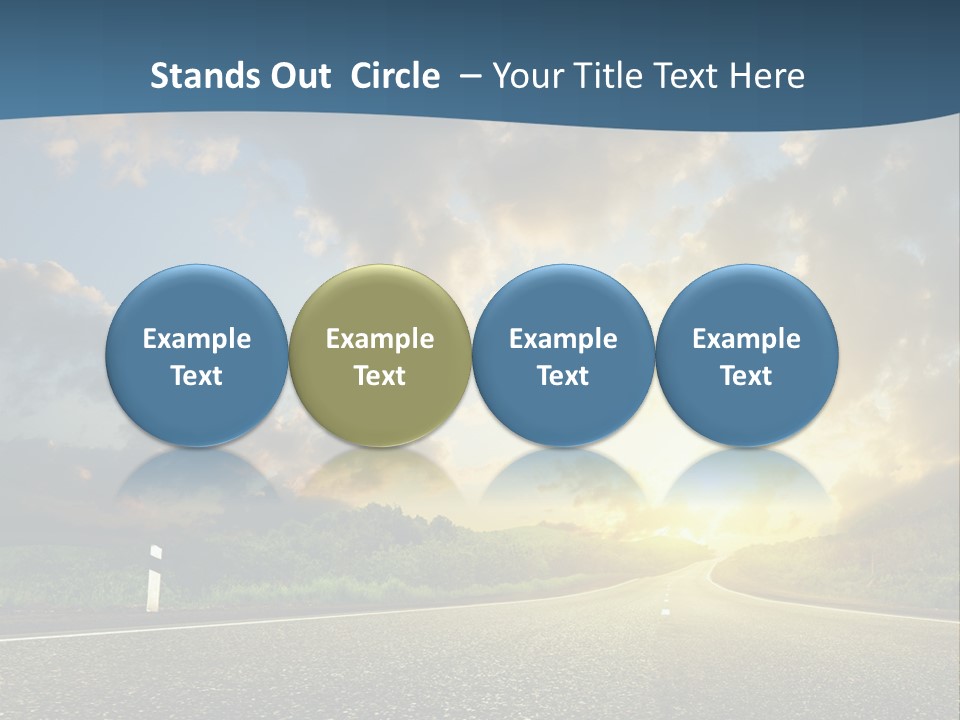 Way Field Escape PowerPoint Template