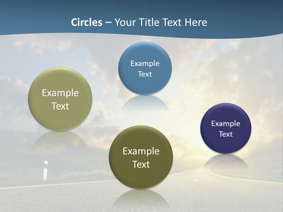 Way Field Escape PowerPoint Template