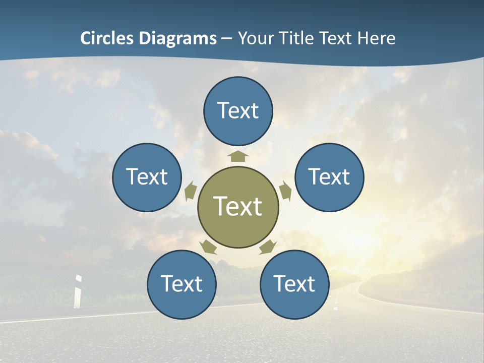 Way Field Escape PowerPoint Template