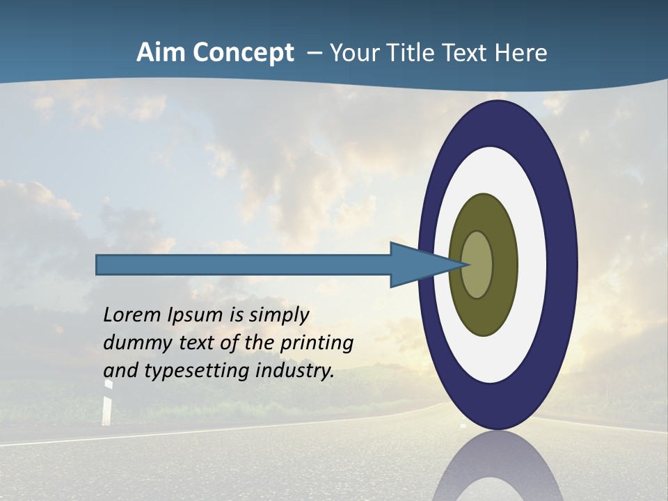 Way Field Escape PowerPoint Template