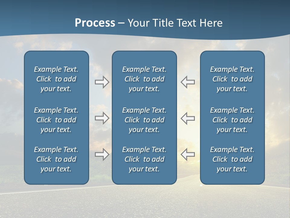 Way Field Escape PowerPoint Template
