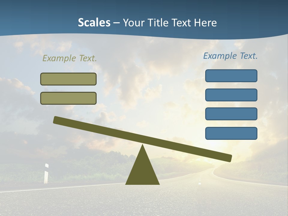 Way Field Escape PowerPoint Template