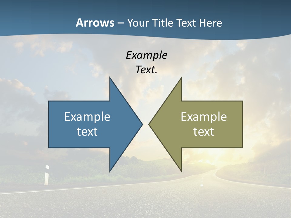 Way Field Escape PowerPoint Template