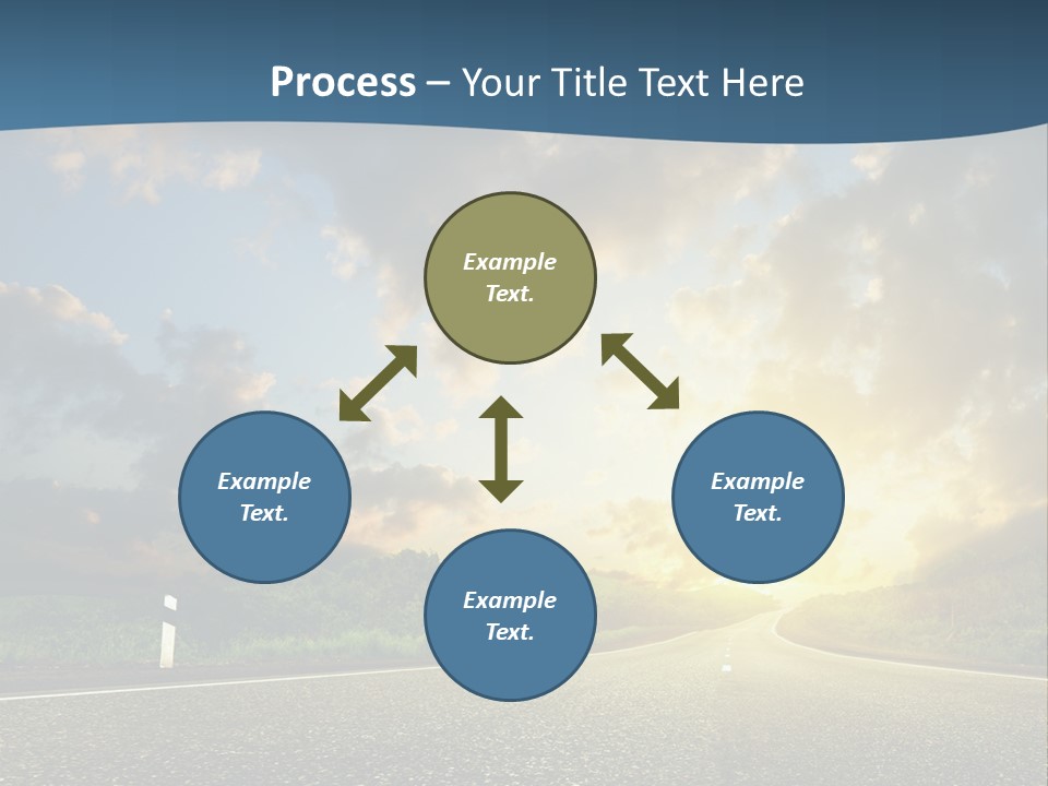 Way Field Escape PowerPoint Template