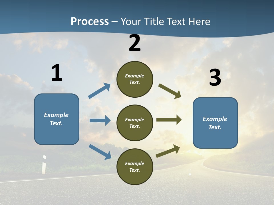 Way Field Escape PowerPoint Template