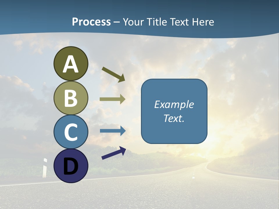 Way Field Escape PowerPoint Template