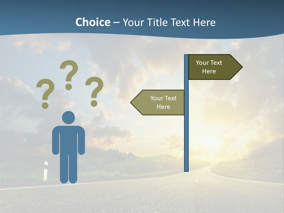 Way Field Escape PowerPoint Template