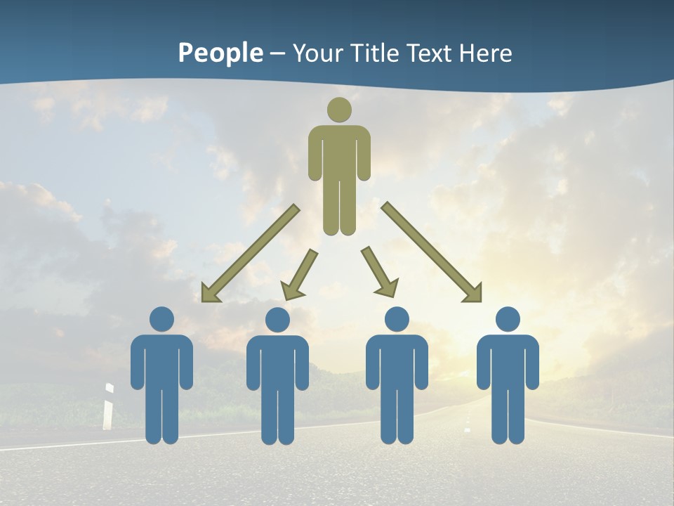 Way Field Escape PowerPoint Template