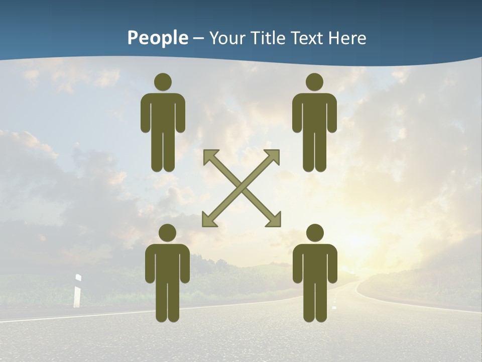 Way Field Escape PowerPoint Template
