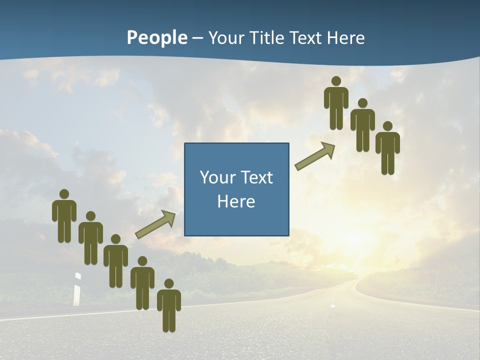 Way Field Escape PowerPoint Template