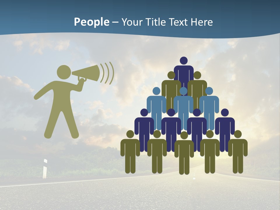 Way Field Escape PowerPoint Template