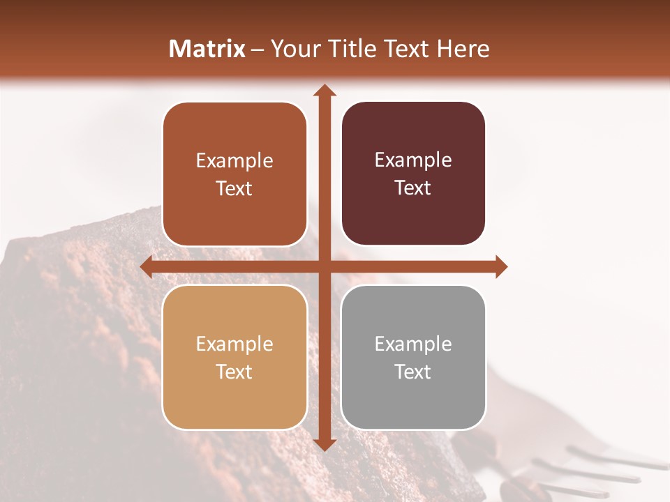 White Coffee Cream PowerPoint Template